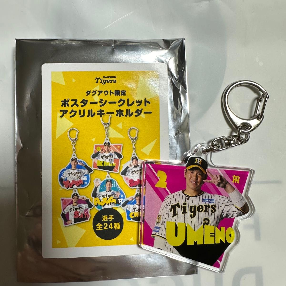 Amazon.co.jp: 阪神タイガース ポスターシークレット 梅野隆太郎